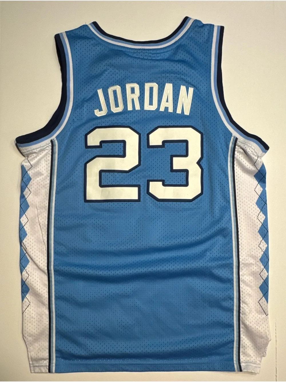 Jordan Carolina Light Blue #23 Basketball Jersey Youth XL